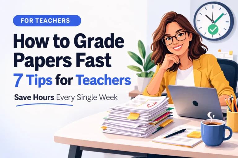 how to grade papers fast 7 tips for teachers